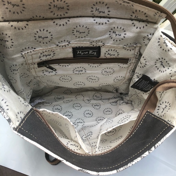 Myra Bloom Bleach Backpack Bag Purse NWT - Picture 6 of 7